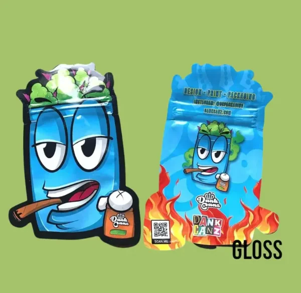 Custom Printed Die Cut Mylar Bags
