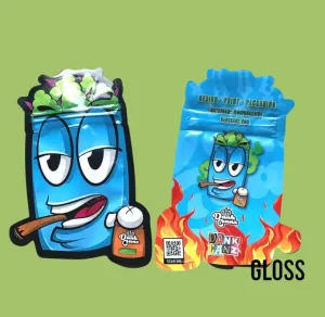 Custom Printed Die Cut Mylar Bags