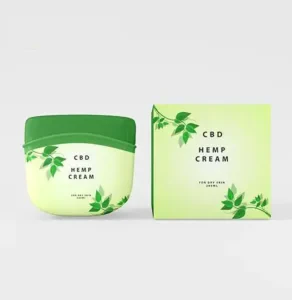 Custom Hemp Cream Packaging Boxes