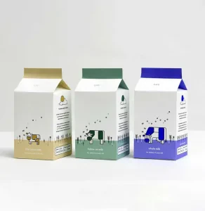 Custom Hemp Milk Packaging Boxes