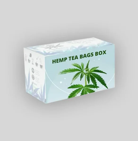 Custom Hemp Teabags Packaging Boxes