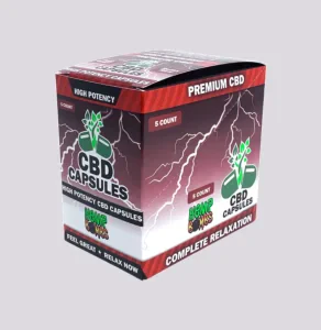 Custom CBD Pills Packaging Boxes