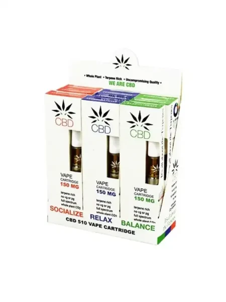 Custom CBD Vape Oil Cartridge Packaging Boxes