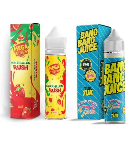 Custom Vape e-Juice Storage Packaging Boxes