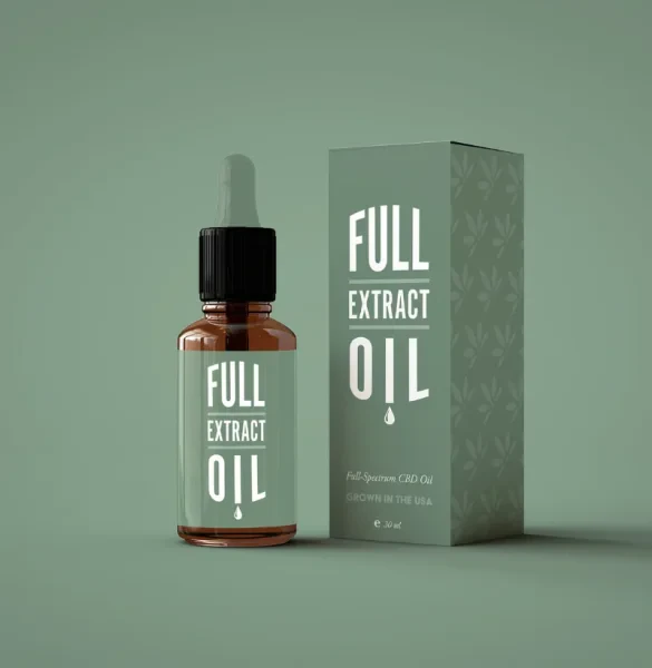 Custom 50ml Bottle Packaging Boxes
