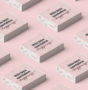 Custom Pink Mailer Packaging Boxes
