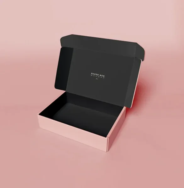 Custom Pink Mailer Packaging Boxes