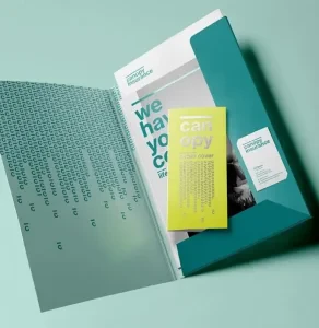 Pocket and File Folders Printing with Brads