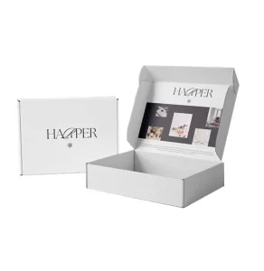 Custom White Mailer Packaging Boxes