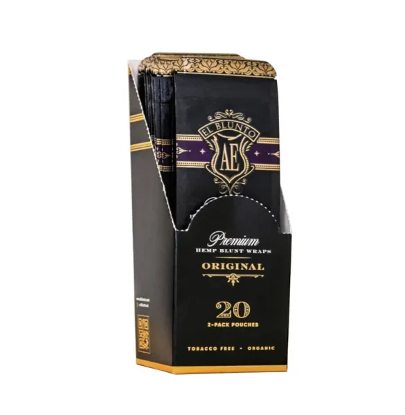 Custom Blunt Wrap Display Packaging Boxes