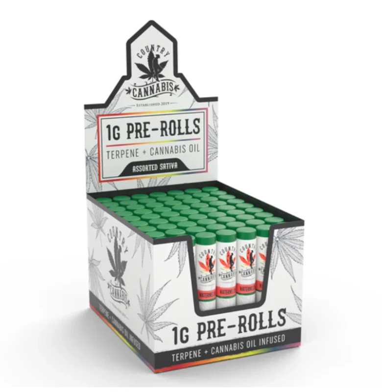 Custom Pre Roll Display Packaging Boxes
