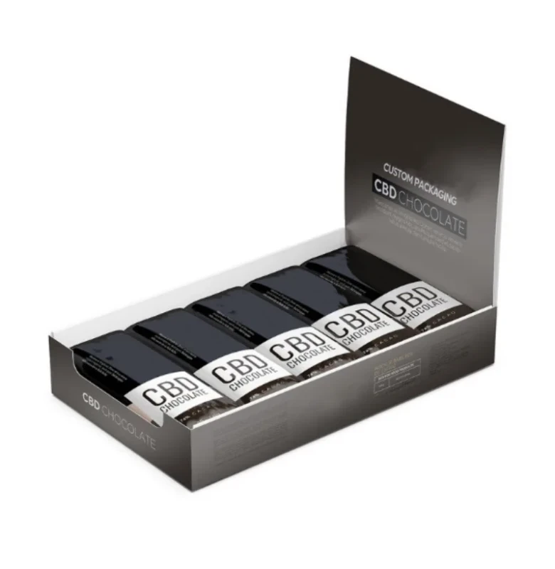 Custom CBD Chocolate Display Packaging Boxes