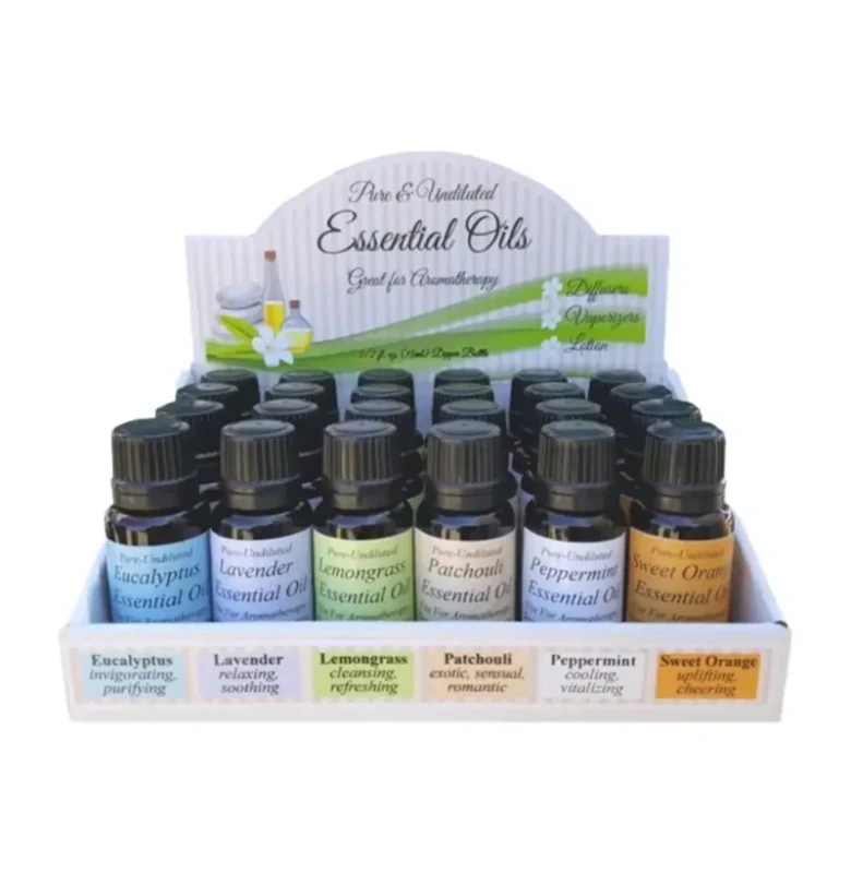 Custom Essential Oil Display Packaging Boxes