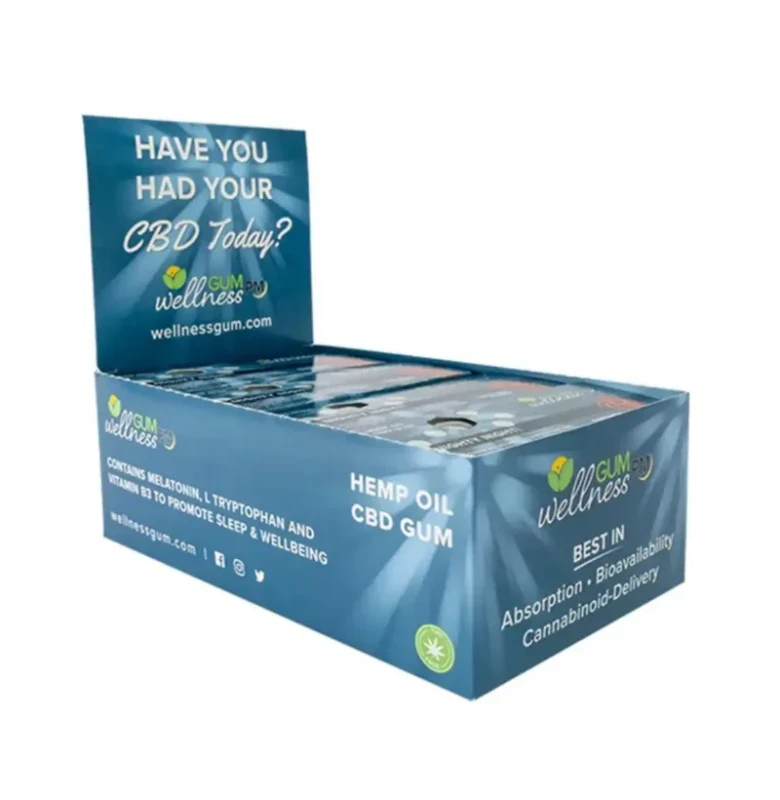 Custom Hemp Oil Display Packaging Boxes