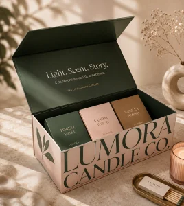Custom Candle Packaging Boxes