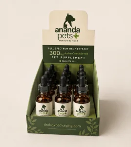 Custom THC Oil Display Packaging Boxes