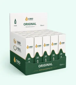 Custom THC Oil Display Packaging Boxes