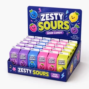 Custom THC Candy Display Packaging Boxes