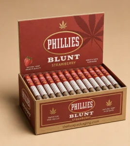 Custom Blunt Wrap Display Packaging Boxes