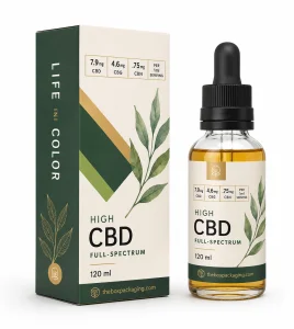 Custom 120ml Packaging Boxes