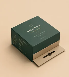 Custom Healthcare Product Hanger Packaging Box