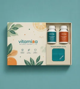 Custom Vitamins and Supplements Packaging Boxes