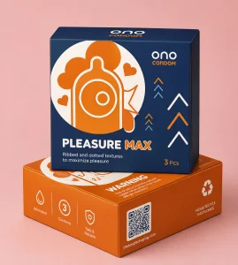 Custom Condom Packaging Boxes