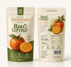 Custom Dried Fruit Mylar Bags