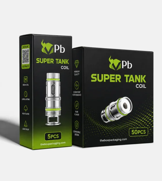 Custom Vape Tank Packaging Boxes