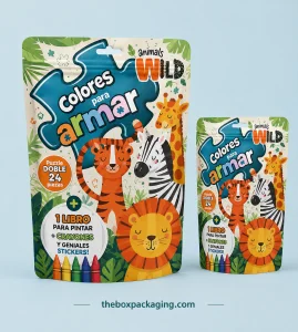 Custom Printed Ice Cream Mylar Bags