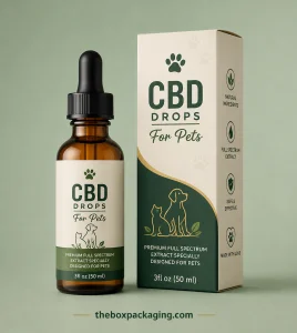 Custom Dropper Bottle Packaging Boxes
