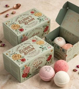 Custom CBD Bath Bomb Packaging Boxes