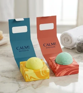 Custom CBD Bath Bomb Packaging Boxes