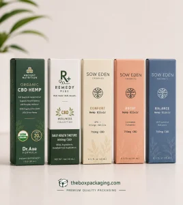 Custom CBD Lotion Packaging Boxes