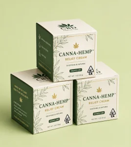 Custom CBD Pain Cream Packaging Boxes
