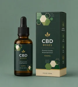 Custom CBD Vial Packaging Boxes