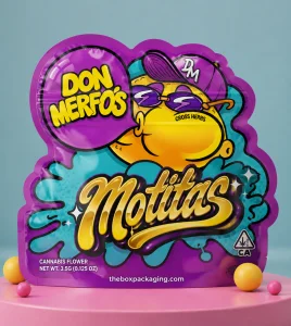 Custom Printed Die Cut Mylar Bags