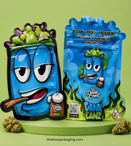 Custom Printed Die Cut Mylar Bags