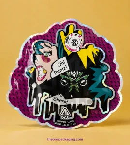 Custom Printed Die Cut Mylar Bags