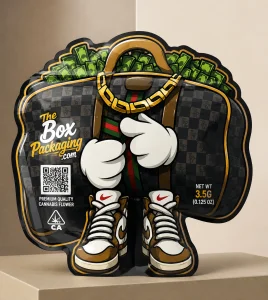 Custom Printed Die Cut Mylar Bags