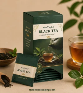 Custom Hemp Teabags Packaging Boxes