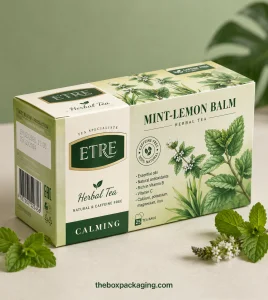 Custom Hemp Teabags Packaging Boxes