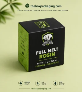 Custom Concentrate Packaging Boxes