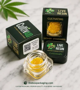 Custom Concentrate Packaging Boxes