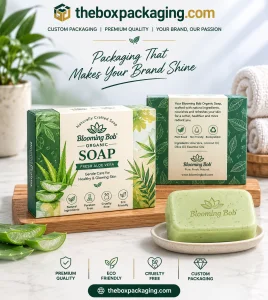 Custom Hemp Soap Packaging Boxes
