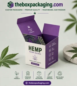 Custom Hemp Milk Packaging Boxes