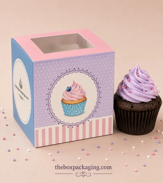 Custom Cupcake Packaging Boxes