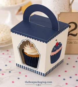 Custom Cupcake Packaging Boxes