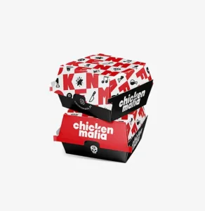 Custom Burger Packaging Boxes