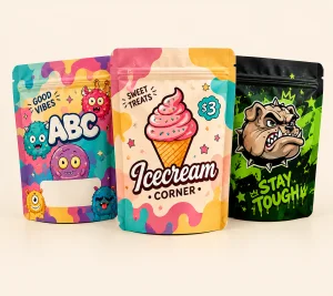 Custom Printed Gummy Bags